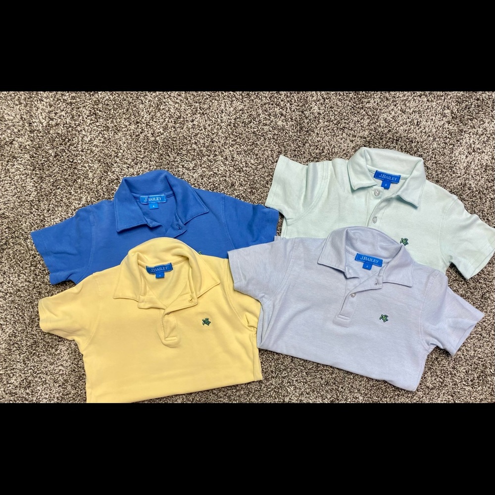 J.Bailey Henry Short Sleeve Polo’s 💙💙